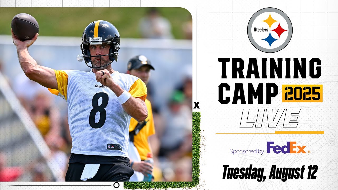 Last Chance to Watch Steelers Training Camp Practice (Aug. 12) | Pittsburgh Steelers