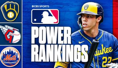Latest MLB Power Rankings: Brewers remain No. 1, Guardians Biggest Risers, & Mets lose 7 Straight ⚾️