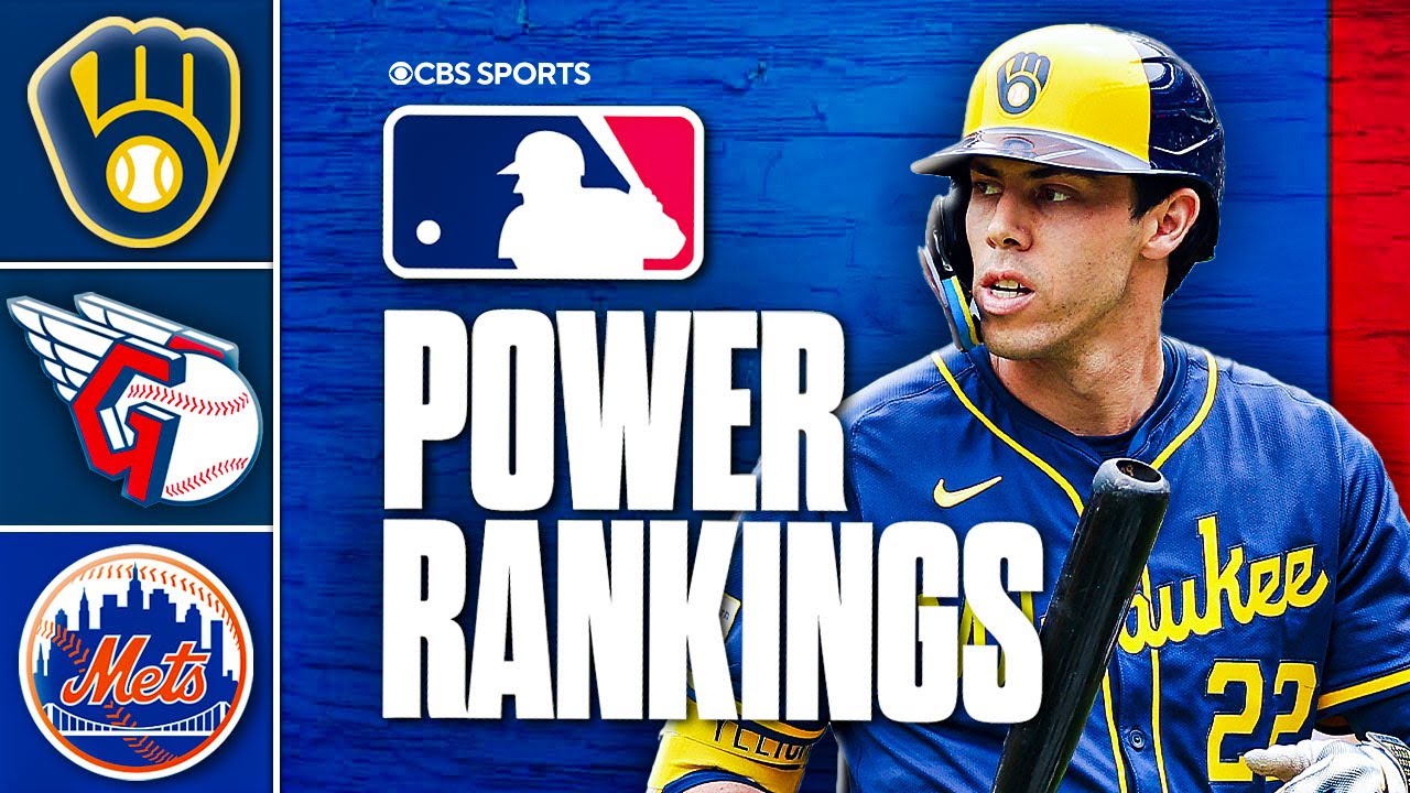 Latest MLB Power Rankings: Brewers remain No. 1, Guardians Biggest Risers, & Mets lose 7 Straight ⚾️