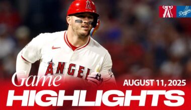 Dodgers vs. Angels Game Highlights (8/11/25) | MLB Highlights