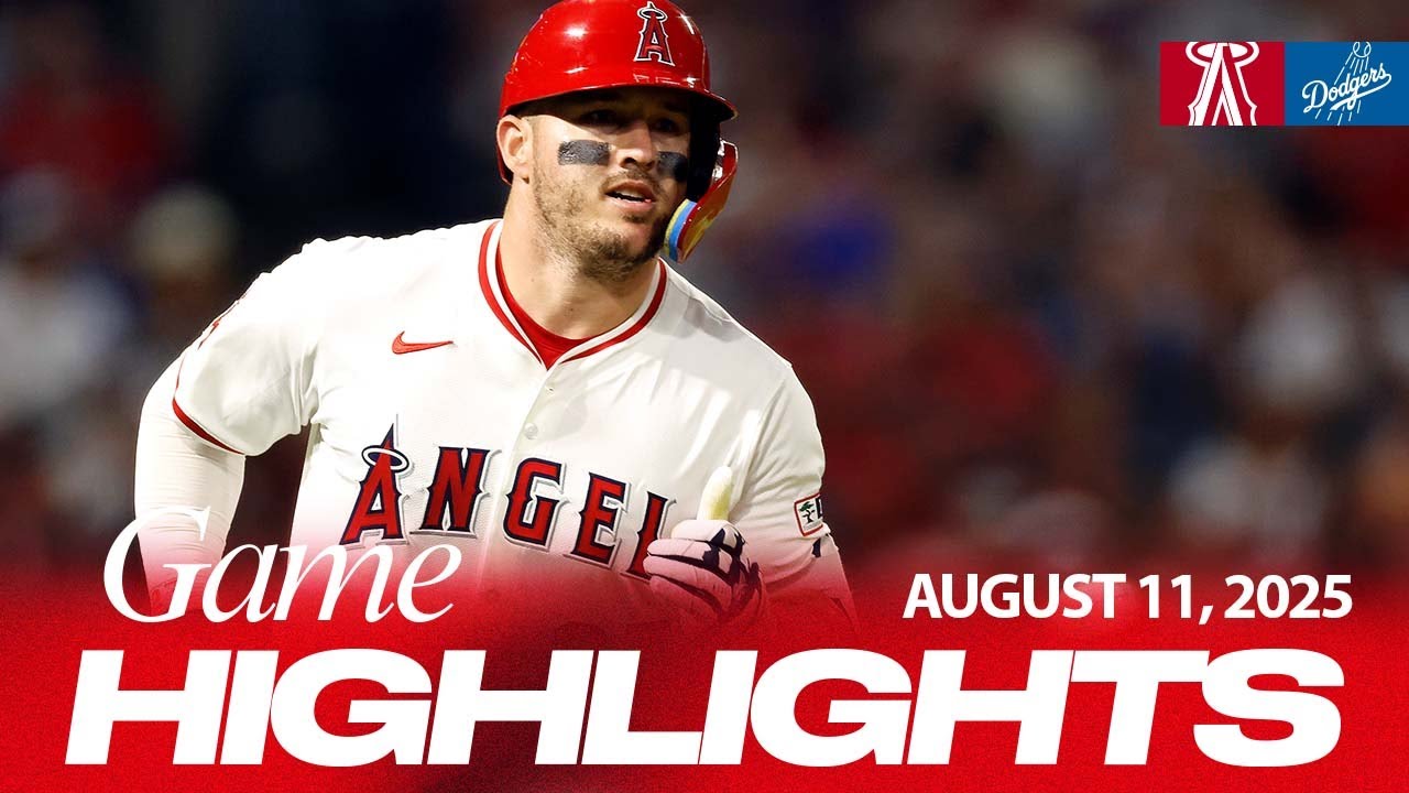 Dodgers vs. Angels Game Highlights (8/11/25) | MLB Highlights