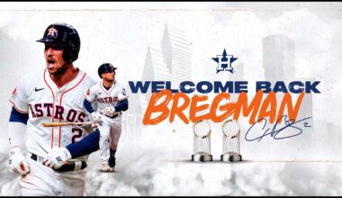 Welcome Back Alex Bregman | Houston Astros 2025