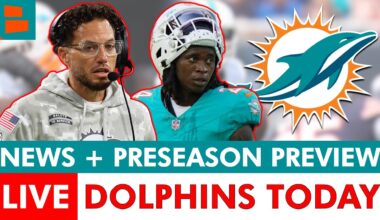 LIVE: Miami Dolphins News, New Cut Candidates, Dolphins vs. Lions Preseason Preview + Q&A