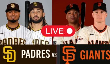 San Diego Padres Vs San Francisco Giants l Juego En Vivo l live 4k