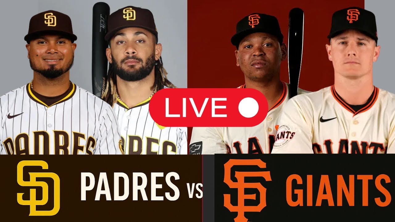 San Diego Padres Vs San Francisco Giants l Juego En Vivo l live 4k