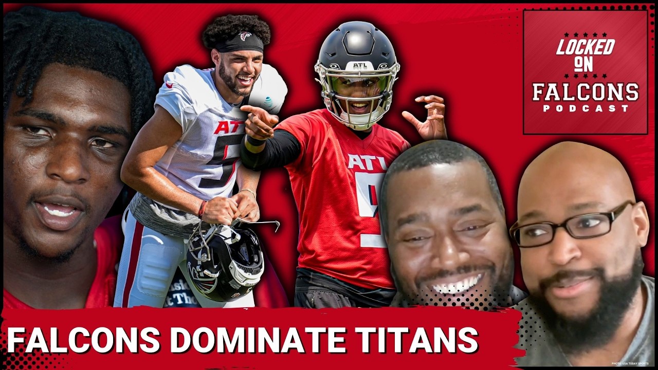 Atlanta Falcons DOMINATE Titans in Joint Practice | Offense Set to EXPLODE, Defense SMOTHERS QB Ward