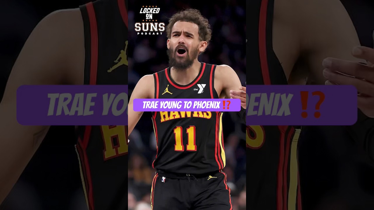 The Phoenix Suns Should NOT Pursue Trae Young 🚫 #nba #phoenixsuns #devinbooker #traeyoung