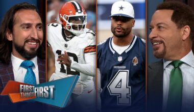 Shedeur Sanders’ ‘very good’ debut, Cowboys ‘not to be taken seriously’? | FIRST THINGS FIRST