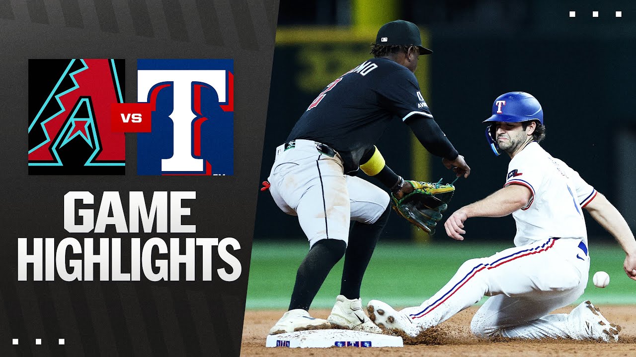 D-backs vs. Rangers Game Highlights (8/12/25) | MLB Highlights | Arizona Diamondbacks