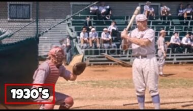 1930’s St. Louis Cardinals Baseball Footage ⭐️ [In 4K Color, Audio Enhanced]
