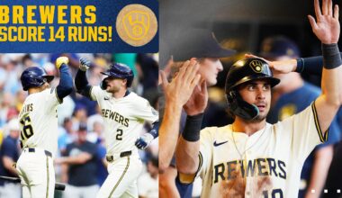 Brewers put up 14 RUNS, extend their winning streak to 11 🤯