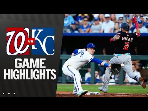 Nationals vs. Royals Game Highlights (8/12/25) | MLB Highlights