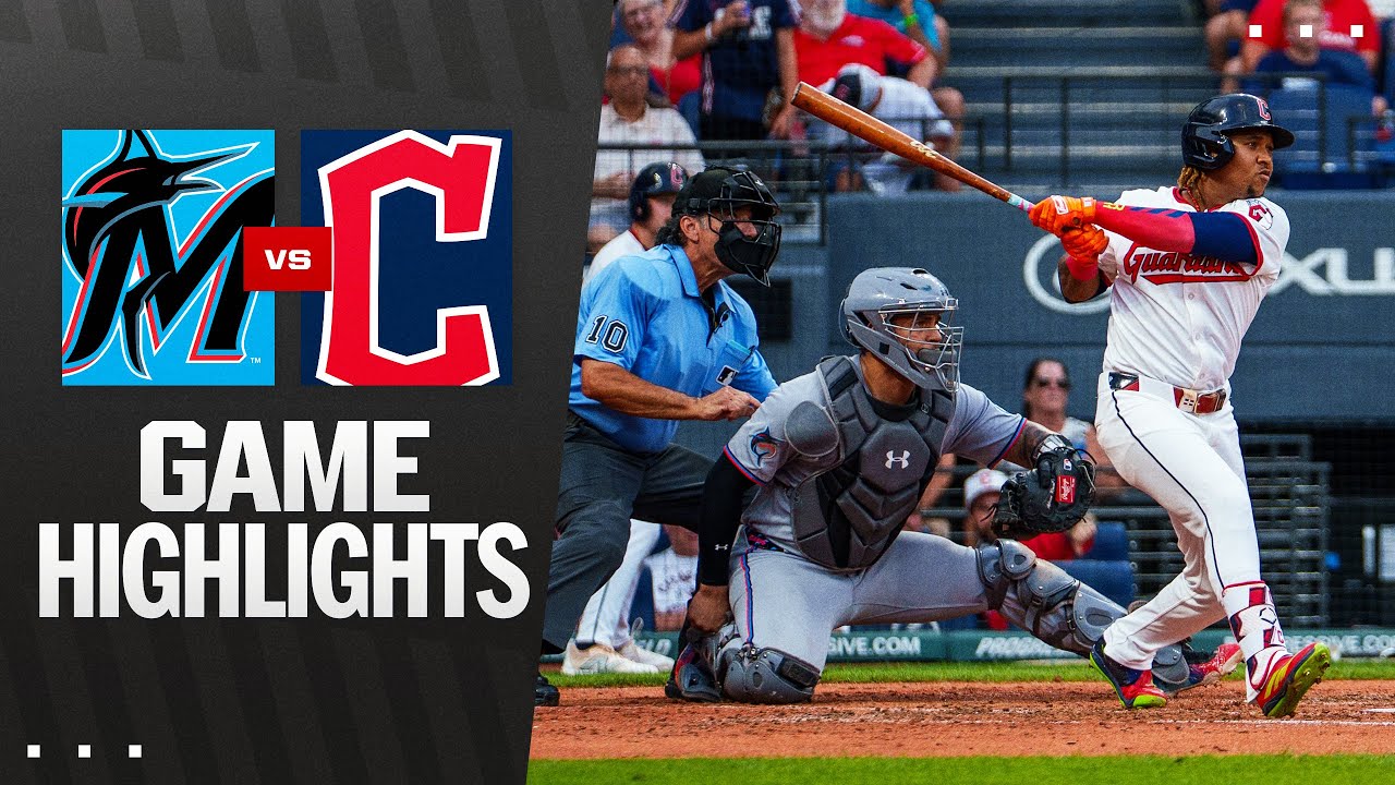 Marlins vs. Guardians Game Highlights (8/12/25) | MLB Highlights