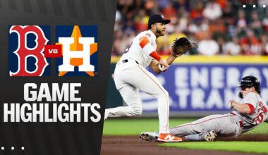 Red Sox vs. Astros Game Highlights (8/12/25) | MLB Highlights
