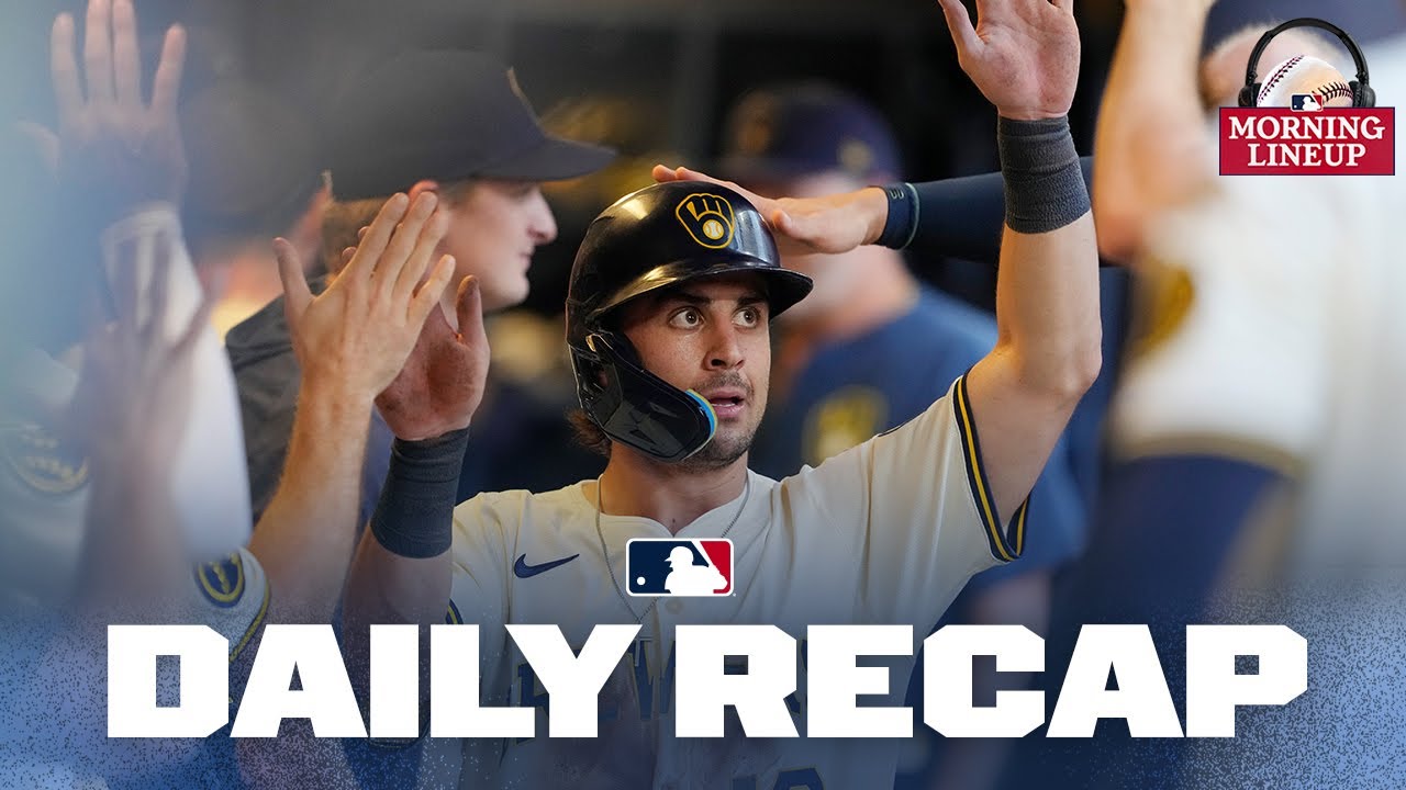 The Brewers go off for 14 runs and win their 11th STRAIGHT! | Morning Lineup (MLB Daily Recap)
