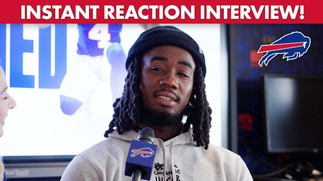 James Cook's Instant Reaction After Signing Four-Year Contract Extension! | Buffalo Bills