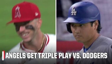 Angels get TRIPLE PLAY off a Shohei Ohtani hit 😱 | ESPN MLB