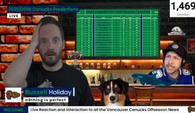 2025/26 Vancouver Canucks Over/Under | Live Reaction, Interaction and Analysis
