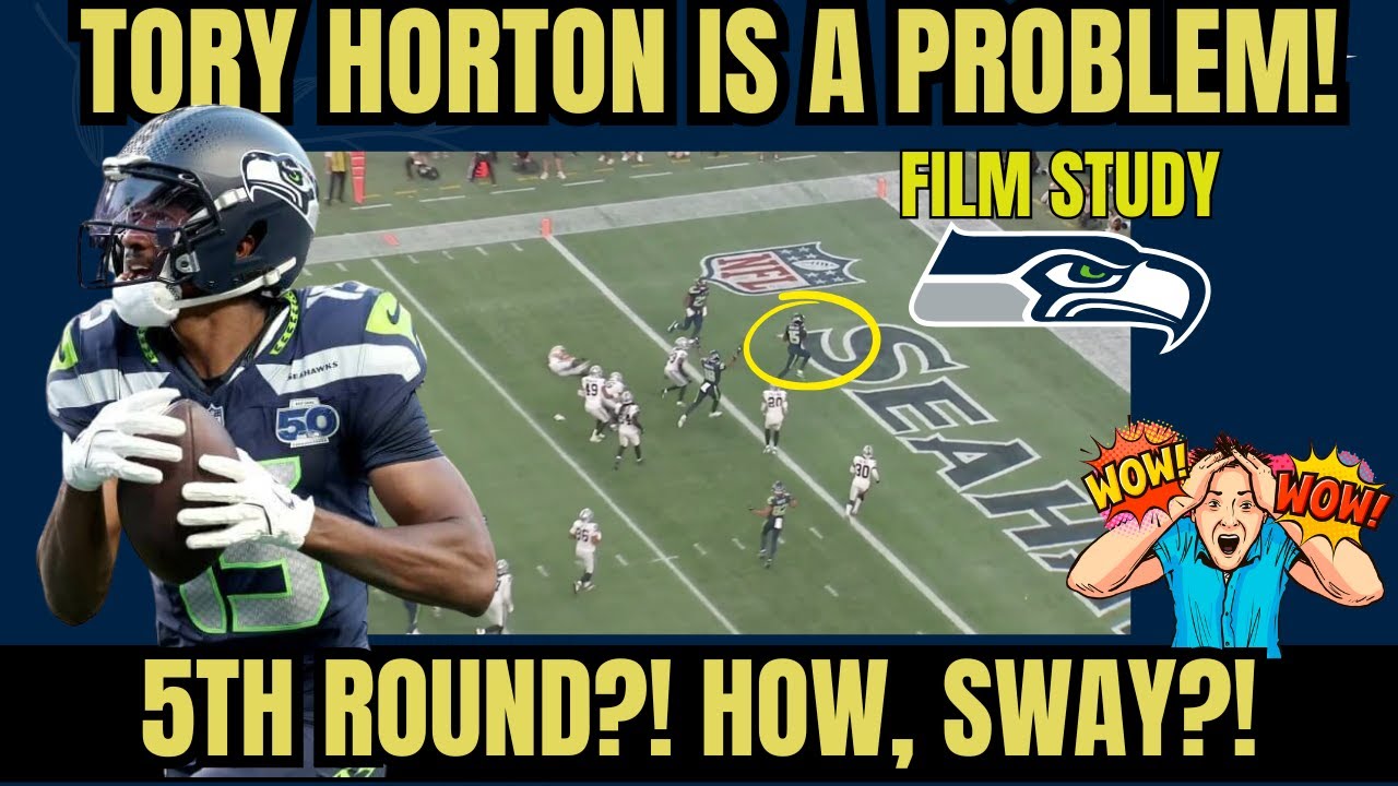 Seahawks Study: MIND BLOWN w/ the star potential of Rook WR Tory Horton!! | 5th Round?!