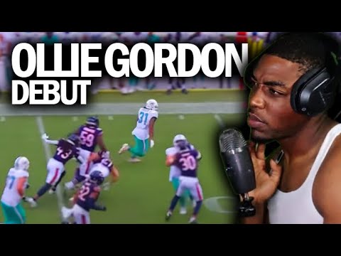 Ollie Gordon DEBUT Highlights! - Miami Dolphins RB