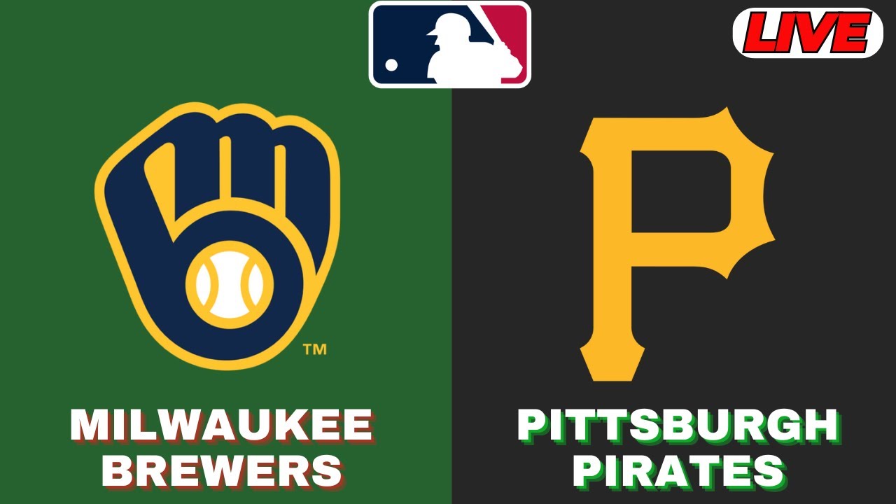 🔴LIVE : Pittsburgh Pirates Vs Milwaukee Brewers | MLB 2025 | MLB Live Baseball Score