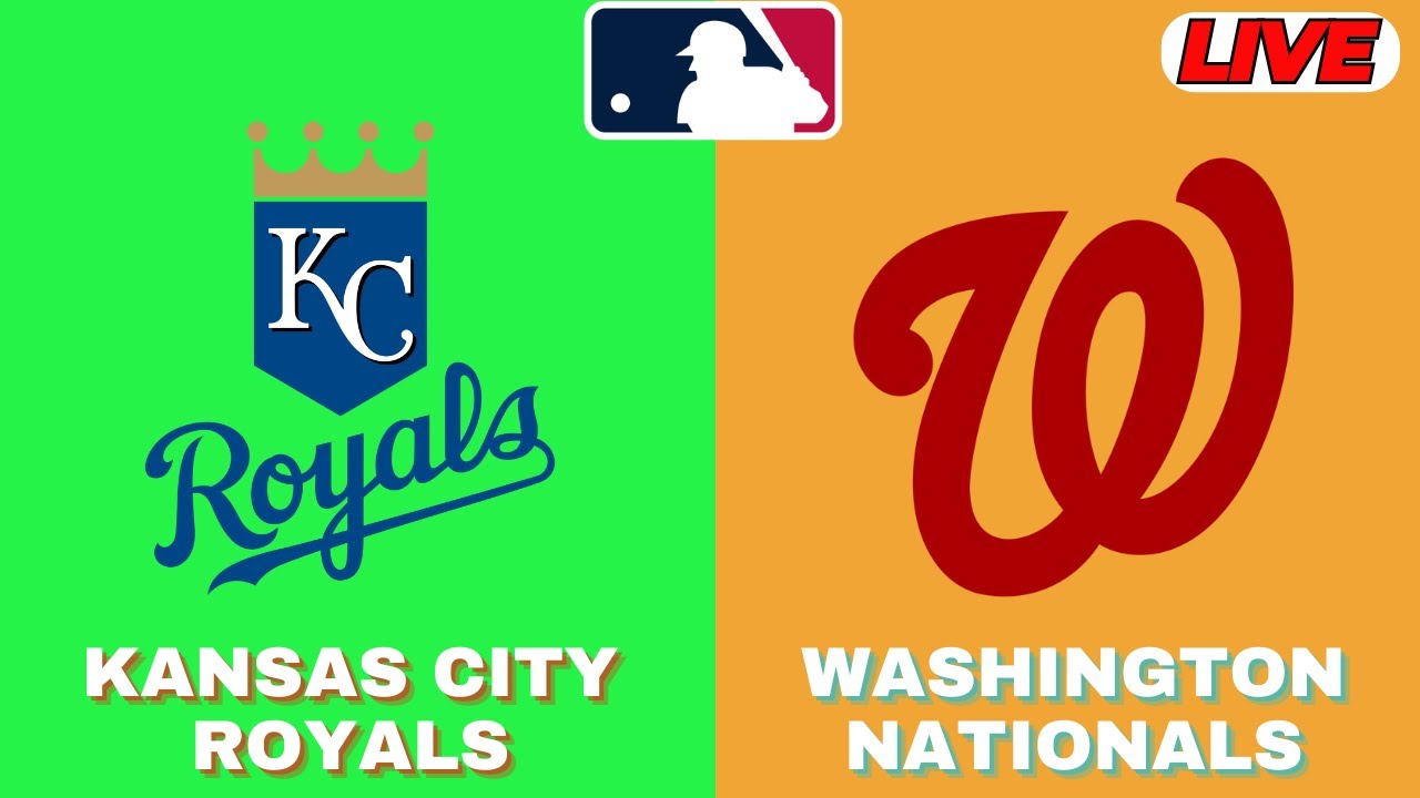 🔴LIVE : Washington Nationals Vs Kansas City Royals | MLB 2025 | MLB Live Baseball Score
