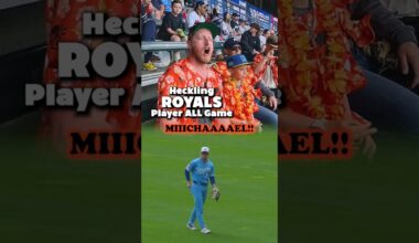 Heckling the Royals with Boss!