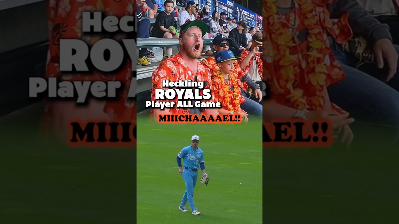 Heckling the Royals with Boss!