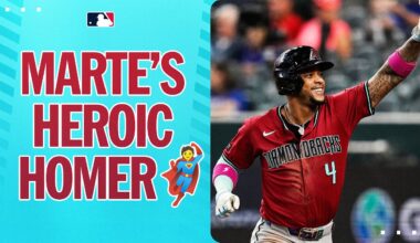 DOWN TO THEIR FINAL OUT and Ketel Marte delivers a go-ahead 3-run blast in the 9th inning 💪