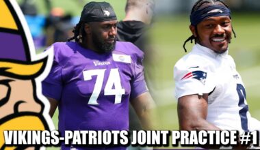 Minnesota Vikings Training Camp Notes: Patriots Joint Practice #1