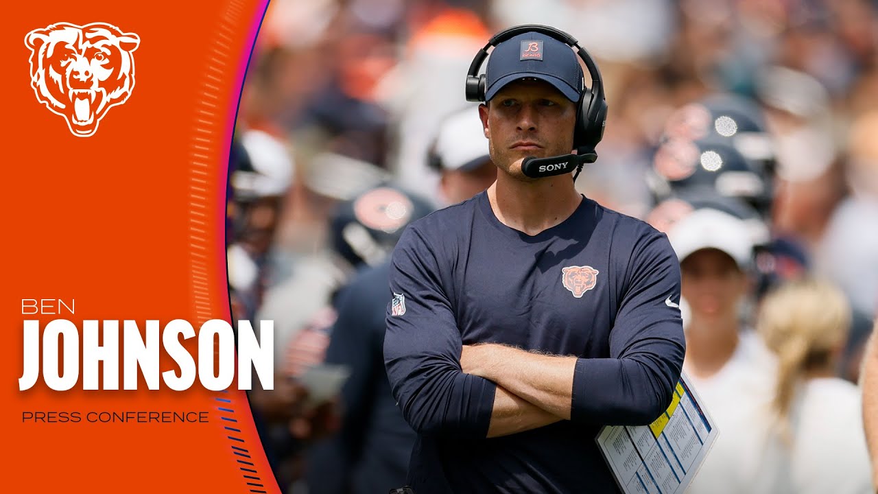 Ben Johnson on offensive development, competition | Chicago Bears