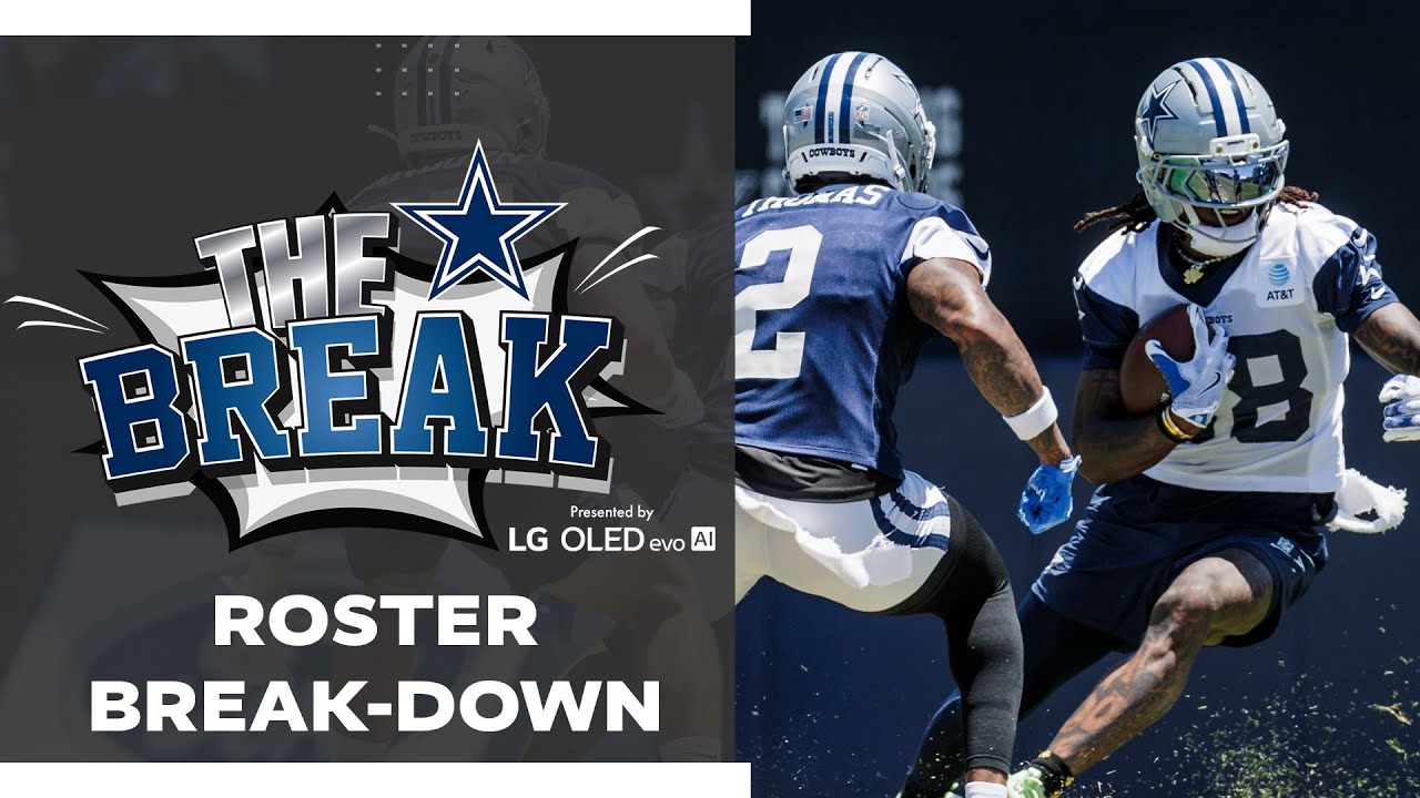 Cowboys Break: Roster BREAK-down | Dallas Cowboys 2025