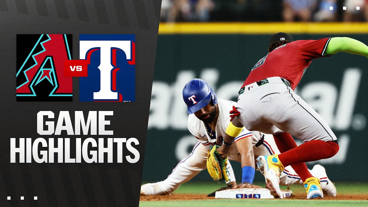 D-backs vs. Rangers Game Highlights (8/13/25) | MLB Highlights | Arizona Diamondbacks