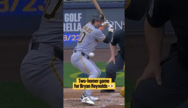 Two-homer game for Bryan Reynolds 👀