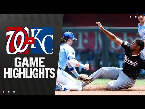 Nationals vs. Royals Game Highlights (8/13/25) | MLB Highlights