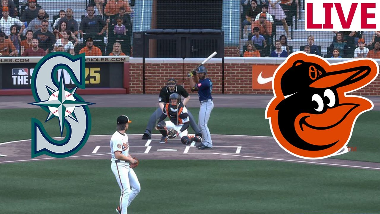 🔴LIVE 🔴Seattle Mariners VS Baltimore Orioles/ August 13 / Mlb Envivo/MLB THE SHOW 25