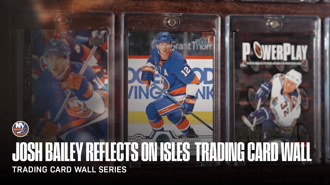 New York Islanders Trading Card Wall Series: Josh Bailey