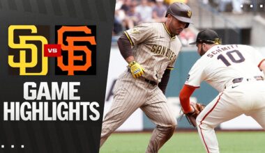 Padres vs. Giants Game Highlights (8/13/25) | MLB Highlights