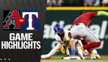 D-backs vs. Rangers Game Highlights (8/13/25) | MLB Highlights