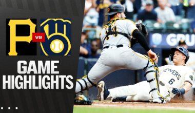 Pirates vs. Brewers Game Highlights (8/13/25) | MLB Highlights