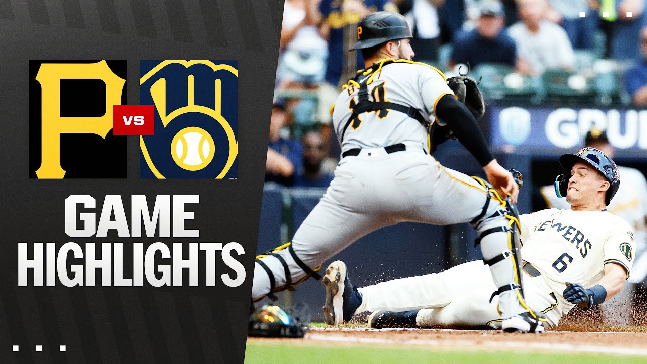 Pirates vs. Brewers Game Highlights (8/13/25) | MLB Highlights