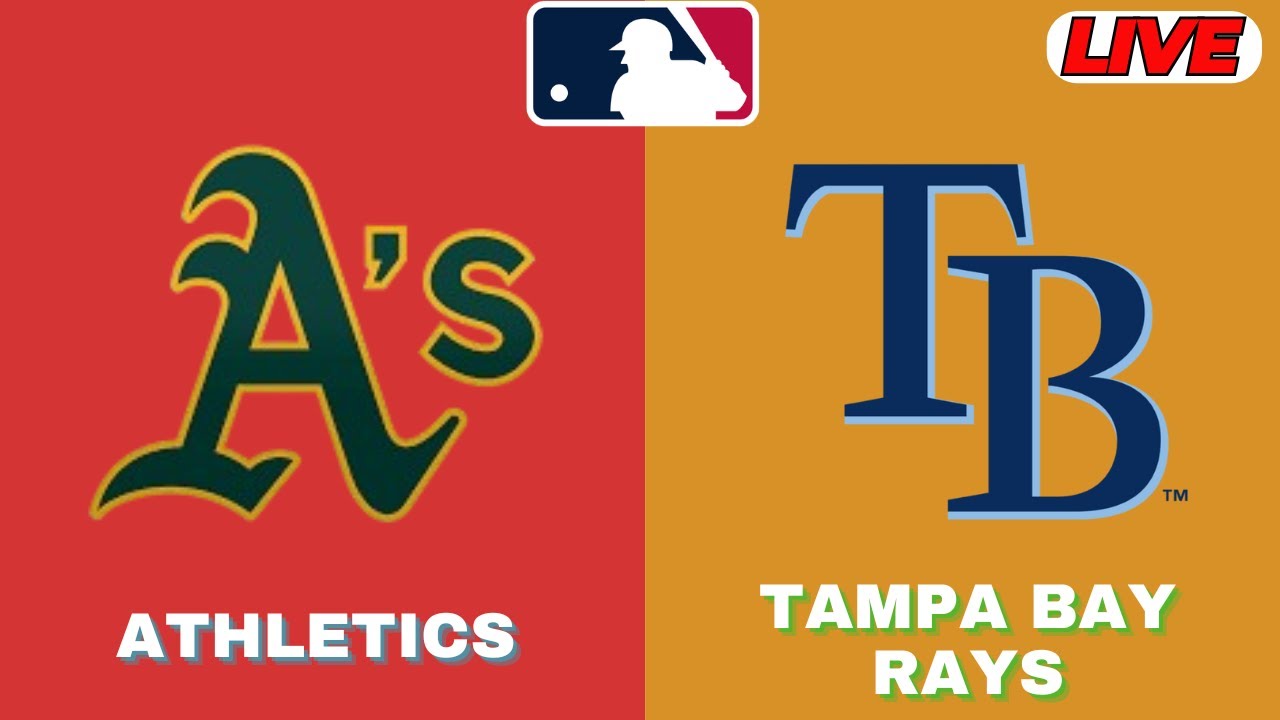🔴LIVE : Tampa Bay Rays Vs Athletics | MLB 2025 | MLB Live Baseball Score | Aug 13 2025
