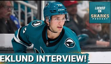 EXCLUSIVE: William Eklund REVEALS About His Huge Offseason | The Sharks Ready To Make Some Noise?