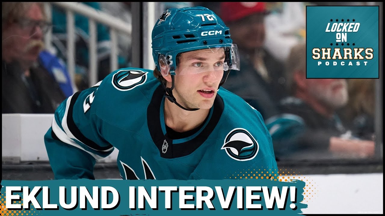 EXCLUSIVE: William Eklund REVEALS About His Huge Offseason | The Sharks Ready To Make Some Noise?