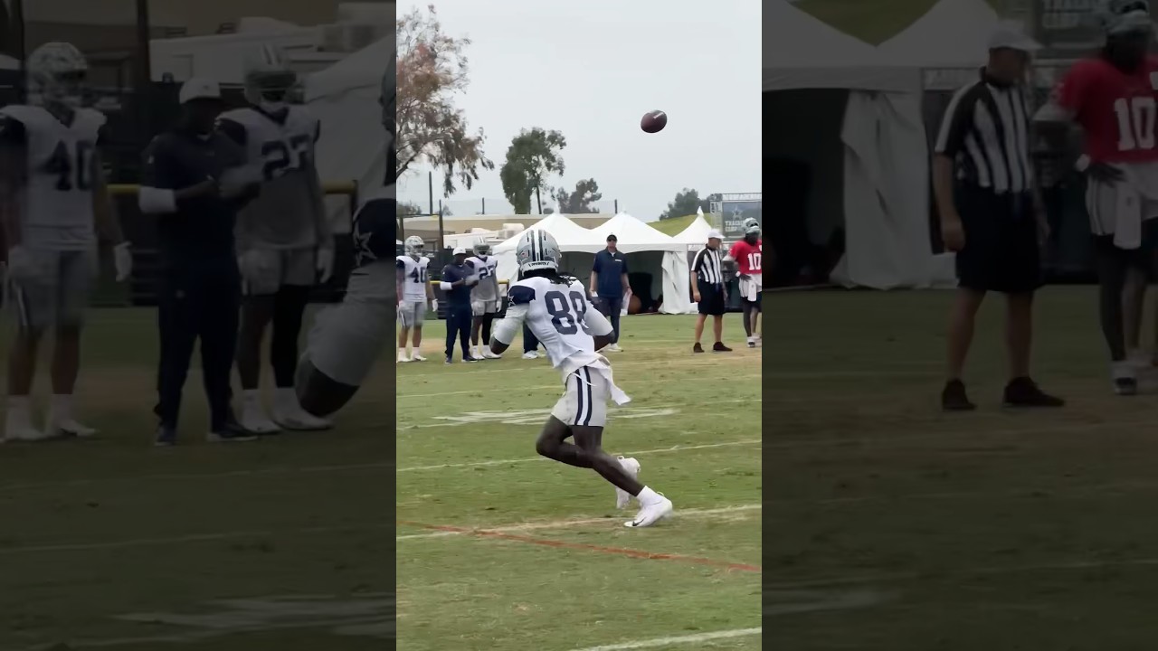 when 8️⃣8️⃣ has the 🏈, good things happen #DallasCowboys #CeeDeeLamb #NFL #football #shorts