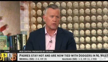 San Diego Padres stay hot & are now tied with Dodgers in NL West - Sean Casey REACTS | MLB Network