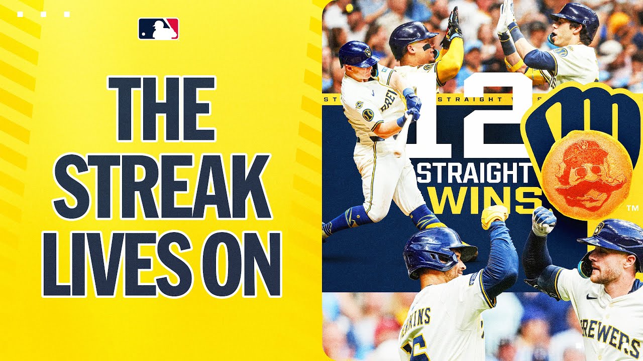 12 STRAIGHT WINS for the Brewers! 🥞 Time for burgers in Milwaukee 🍔