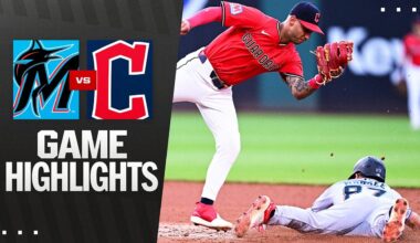 Marlins vs. Guardians Game Highlights (8/13/25) | MLB Highlights