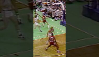 "God Disguised as Michael Jordan" - 1986 Chicago Bulls vs Boston Celtics - Famous Larry Bird Quote