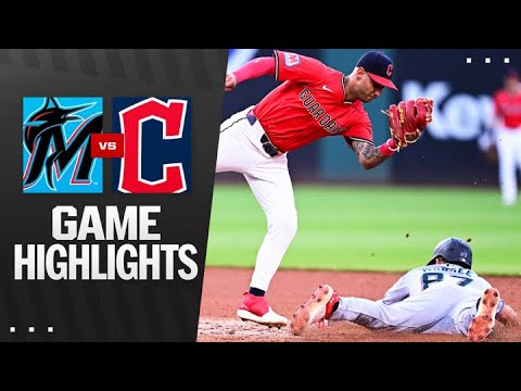 Marlins vs. Guardians Game Highlights (8/13/25) | MLB Highlights